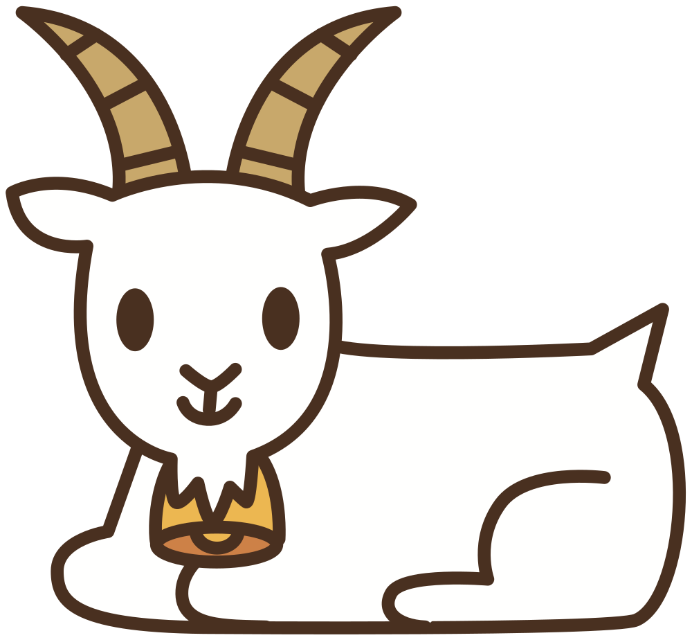 OnlineLabels Clip Art - Goat (#2)